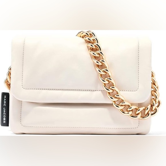 Marc Jacobs Cream Pillow Mini Bag - Picture 2 of 15